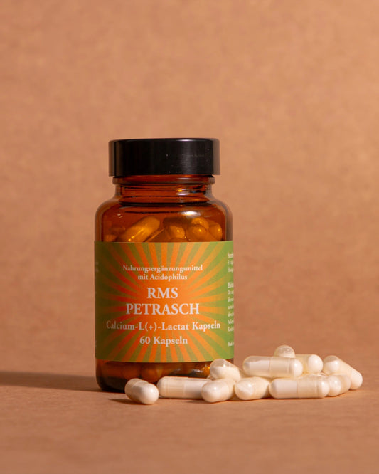 RMS Petrasch Calcium-Lactat Kapseln, 60 Kapseln, 31.8 g